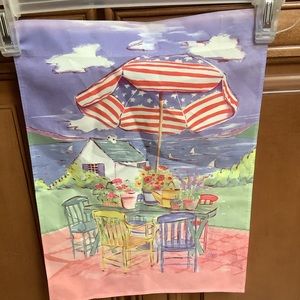 STARS AND STRIPED UMBRELLA SMALL FLAG